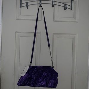 A New Day brand crushed velvet bag.